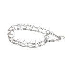 Clipped spiked dog collar