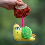 Sensory dog toy - Teodor the Snail