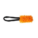 Tug toy with bungee handle