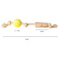 PSIA-KAWKA GRYZAK Z DREWNA KAWOWEGO 33 CM