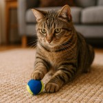 Zabawka dla kota PIŁKI KOTENISÓWKI - zestaw 2 szt. 