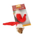SANTA MOUSE - Christmas cat toy 