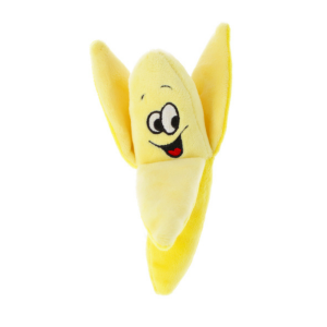 Plush dog toy - BANANA