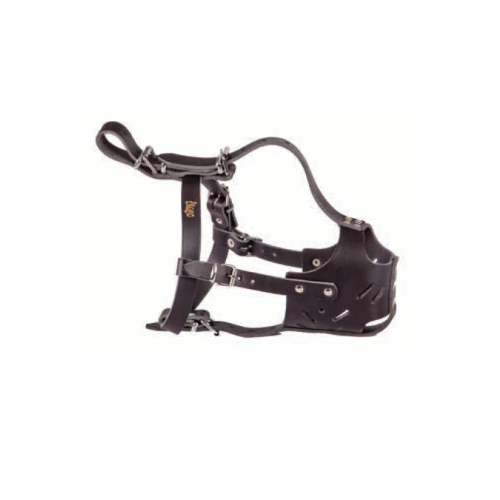 Kaganiec ze skóry zabudowany dla AMSTAFFA