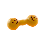 Squeaky Dog Toy Dumbbell Pumpkin