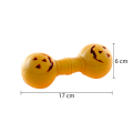 Zabawka dla psa piszczący hantel dynia rozmiary