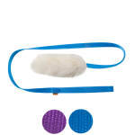 Natural sheepskin jerk with long handle