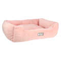 Różowe legowisko prostokątne HUGME