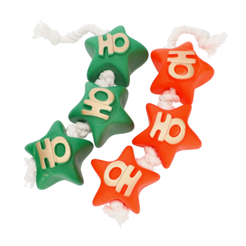 Zabawka dla psa sznur świąteczny