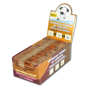 Paper bag for cleaning dog feces - 80 psc.