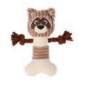 Squeaky dog toy Raccoon Bandzior