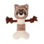 Squeaky dog toy Raccoon Bandzior