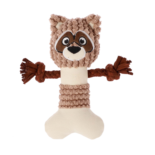 Squeaky dog toy Raccoon Bandzior