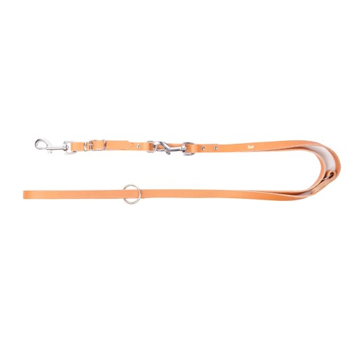 Smycz przepinana ze skóry z wymiennym karabińczykiem Classic