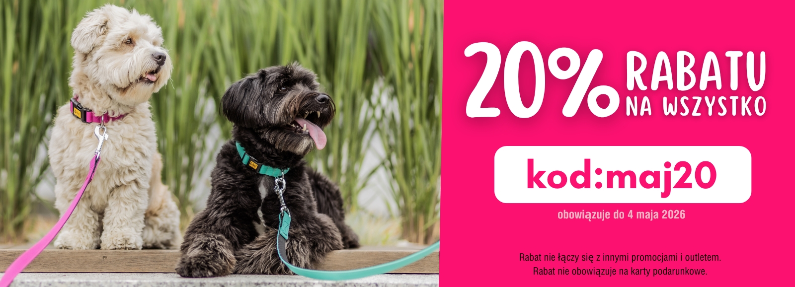 RABAT -20% DO 4 MAJA