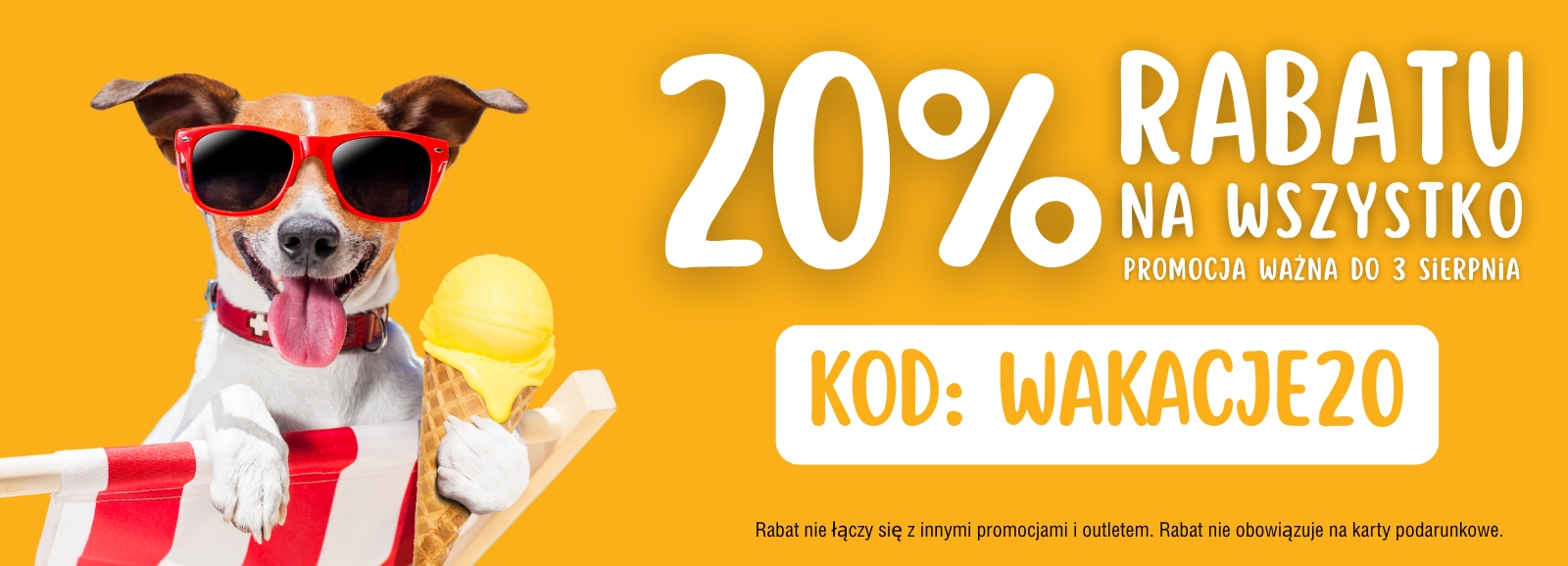 promocja 31.07-03.08 Rabat20% Ko